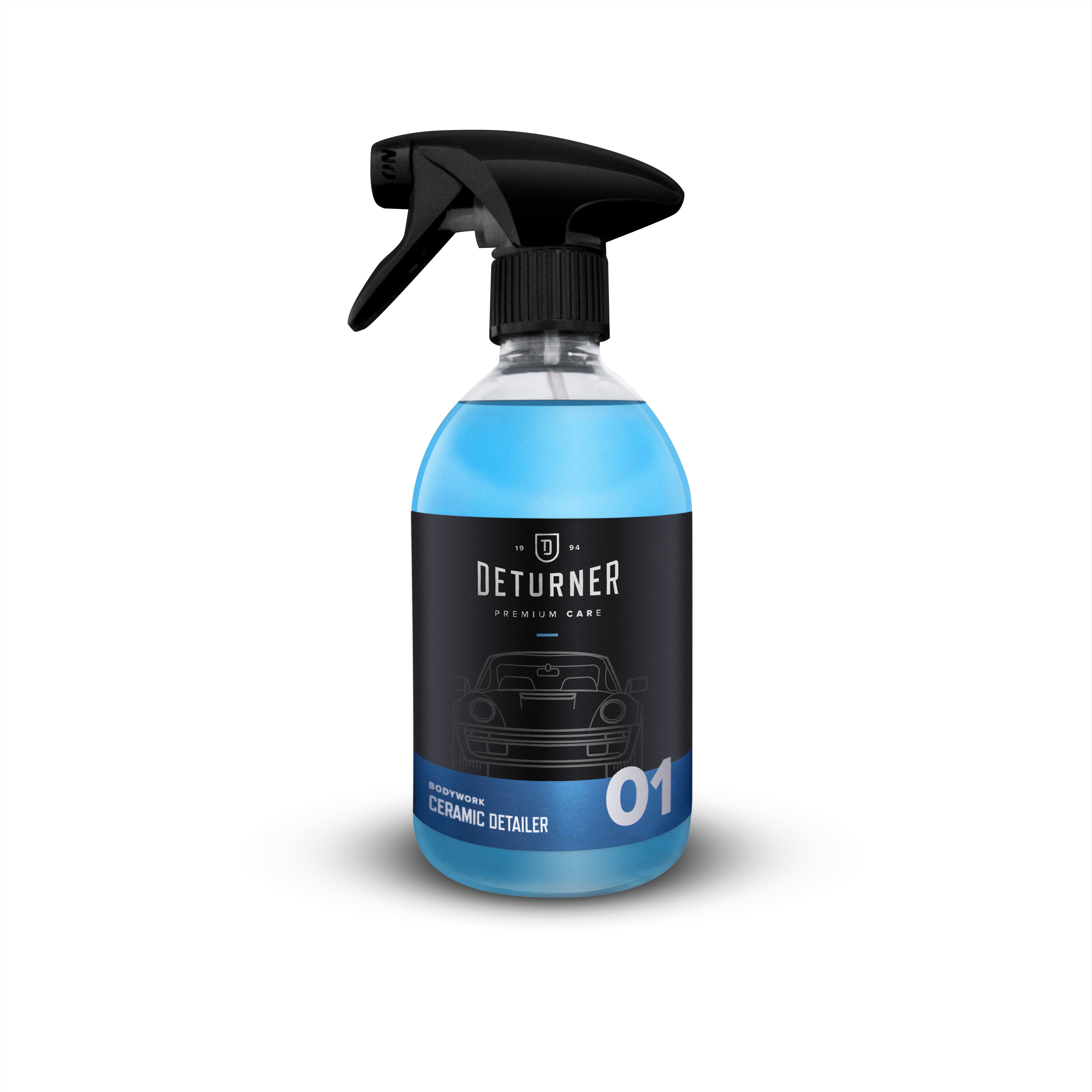 Deturner Ceramic Detailer  500ML SİO2 bazlı seramik kaplama bakım spreyi