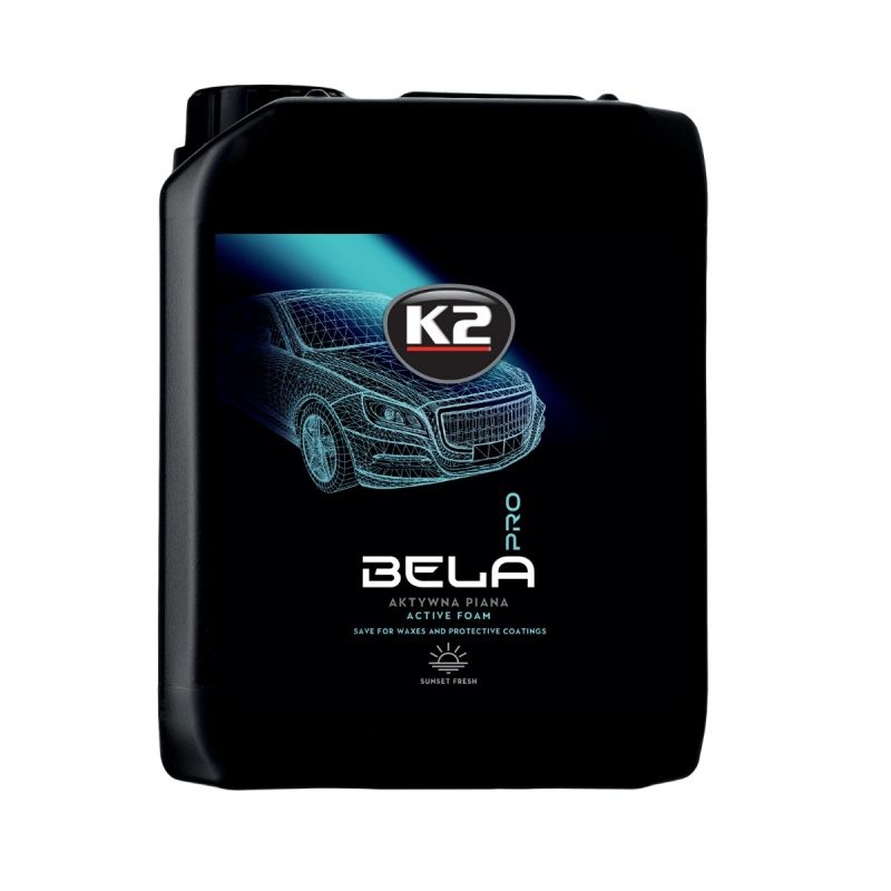 K2 Pro Bela Pro 5L Ph-Nötr ön yıkama köpüğü ve kova şampuanı 