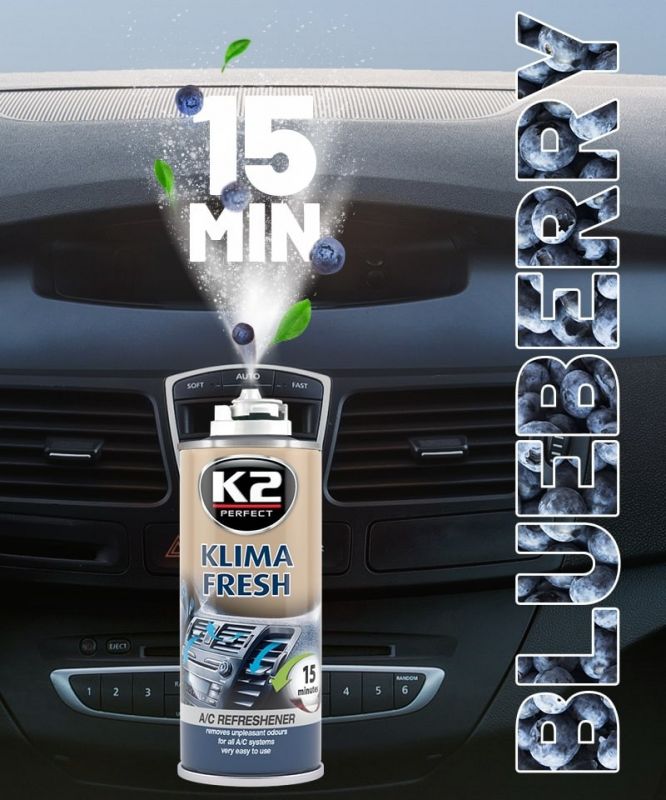 K2 KLIMA FRESH BLUEBERRY Klima Koku Giderici 150 ML