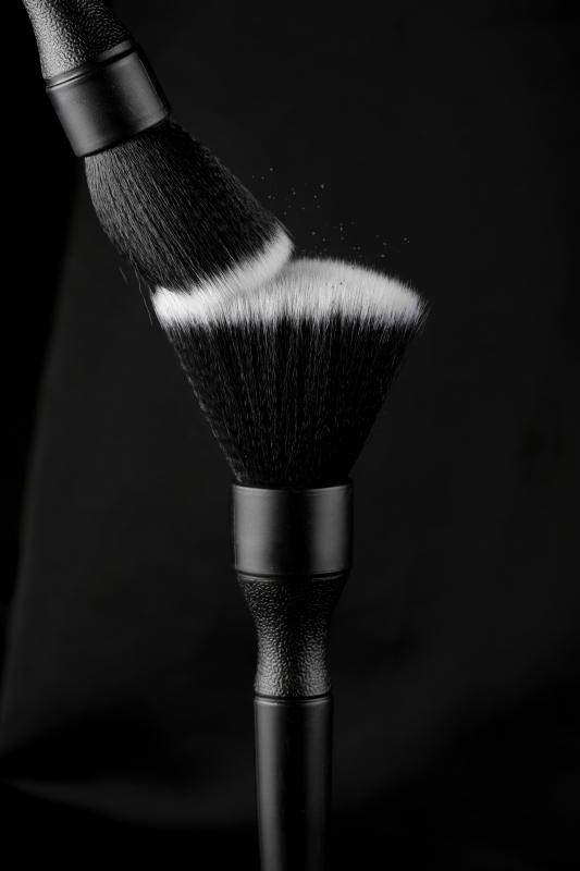 Cartainer 2’li Siyah Premium ultra yumuşak detay fırça seti