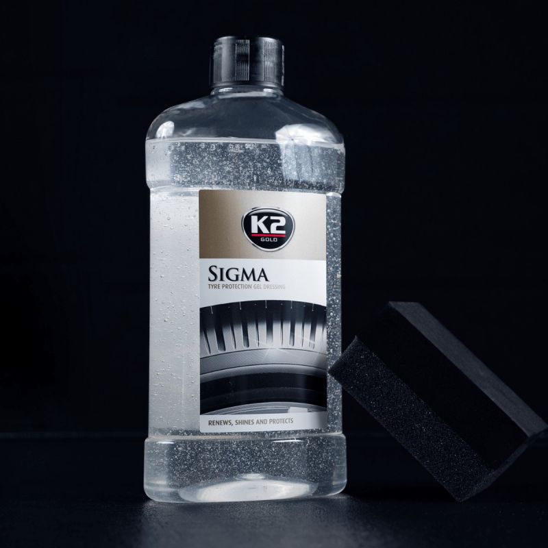 K2 SIGMA 500ML Lastik Parlatıcı Jel 