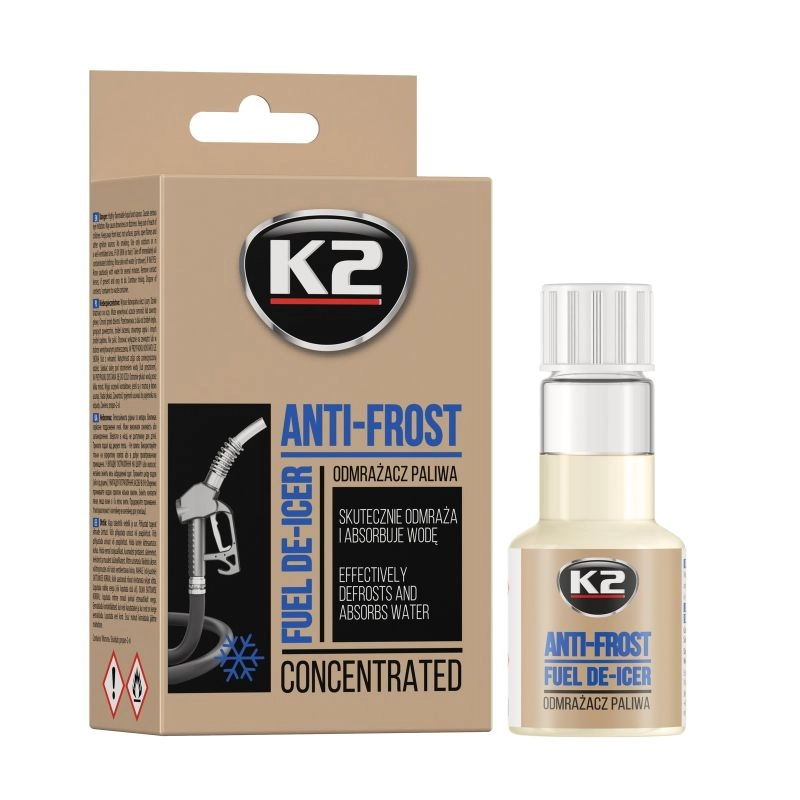 K2 Anti-Frost Konsantre Yakıt Antifrizi 50 ML