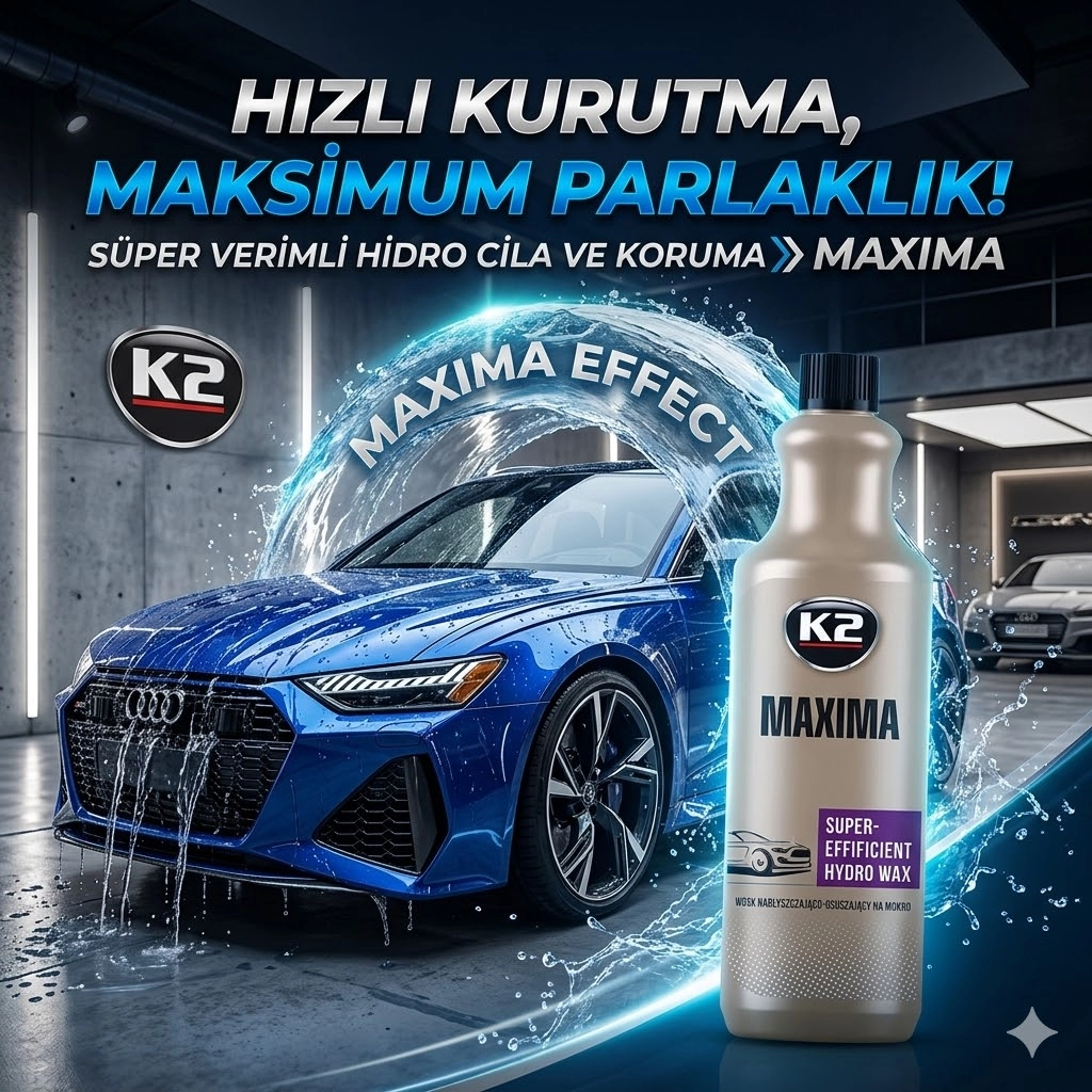 K2 Profesyonel Far, Boya ve Lastik Bakım Üçlü Kampanya Seti