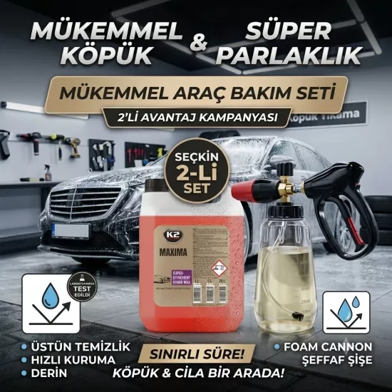 MÜKEMMEL KÖPÜK & SÜPER PARLAKLIK BİR ARADA!
