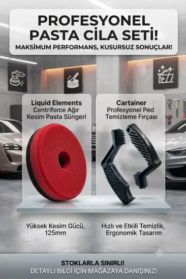 Profesyonel Pasta Cila Seti:Maksimum Performans, Kusursuz Sonuçlar!