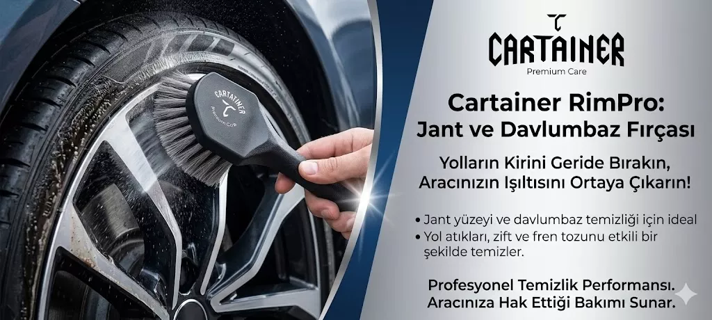 Cartainer RimPro: Jant ve Davlumbaz Fırçası
