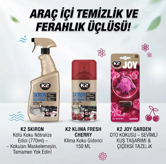 Araç İçi Temizlik ve Ferahlık Üçlüsü Kampanyası