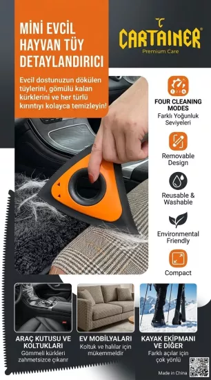 CARTAINER Premium Pet Hair Detailer 