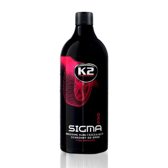 K2 Sigma Pro 1L Polimer Lastik Koruyucu ve Parlatıcı Jel