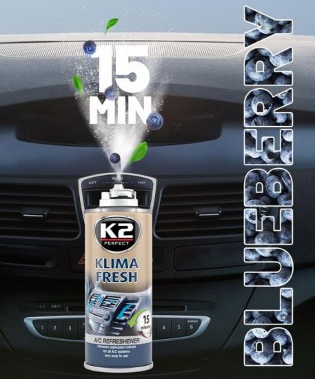 K2 KLIMA FRESH BLUEBERRY Klima Koku Giderici 150 ML