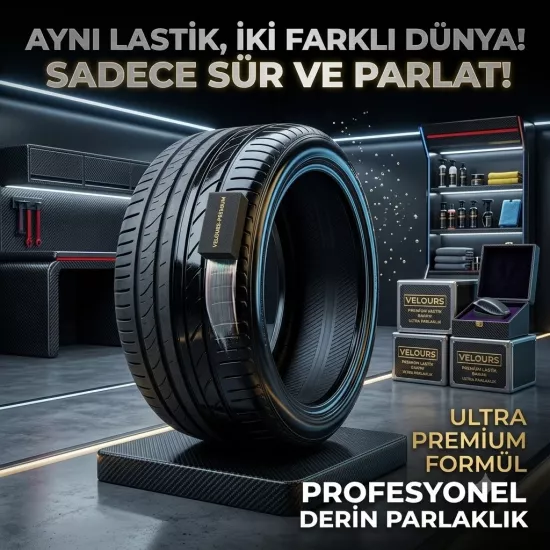 Lastiğinizde Profesyonel Dokunuş:Ultra Premium Lastik Parlatma Aplikatörü