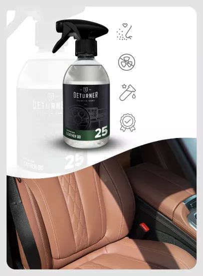 Deturner Leather QD 500ml hızlı deri temizleyici ve koruyucu Quick Detailer