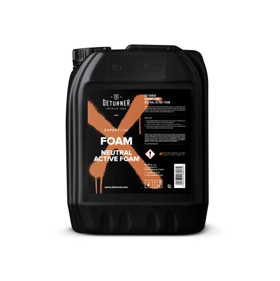 Deturner XpertLine active FOAM 5L aktif bileşenli seramik ve PFF dostu Ph-Nötr köpük