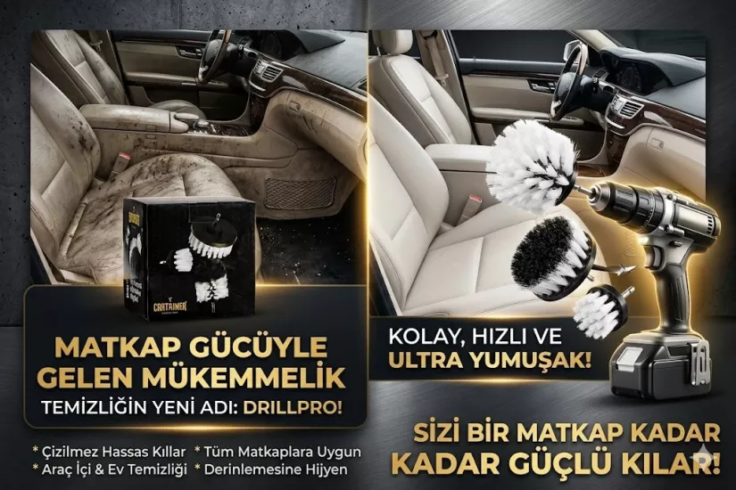 CARTAINER DRILLPRO ULTRA YUMUŞAK ÜÇLÜ MATKAP FIRÇA SETİ