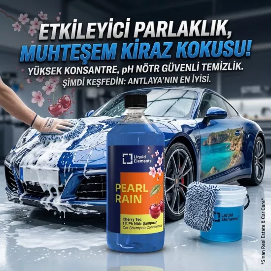 Liquid Elements Pearl Rain Cerry Tec1 lt Ph Nötr Şampuan