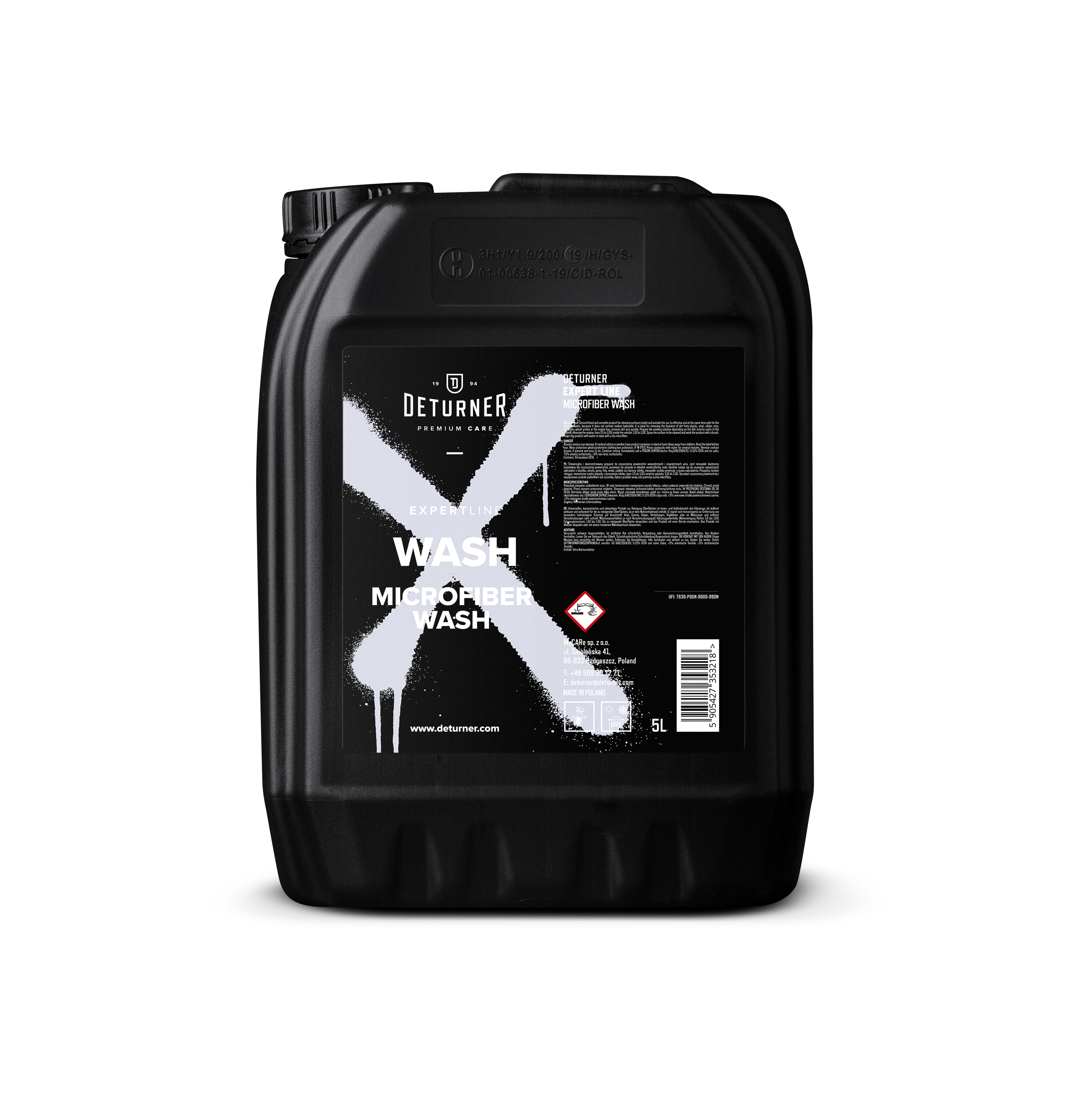 Deturner Xpertline WASH 5L mikrofiber bez yıkama deterjanı